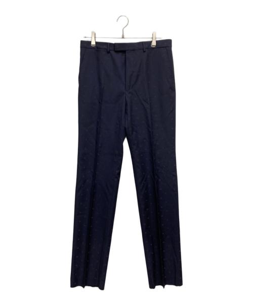GUCCI（グッチ）GUCCI (グッチ) Double G Wool Suit ネイビー サイズ:46の古着・服飾アイテム