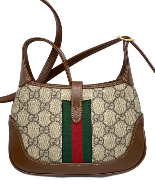 GUCCI（グッチ）GUCCI (グッチ) ショルダーバッグ ブラウンの古着・服飾アイテム