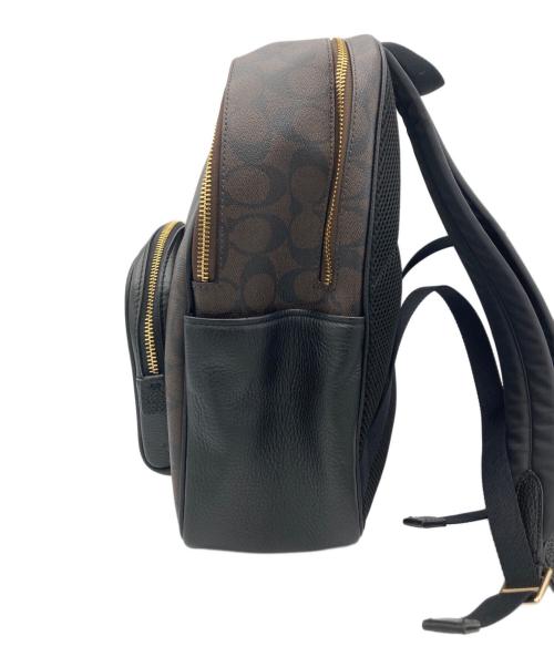 COACH（コーチ）COACH (コーチ) シグネチャー コート バックパック ブラウンの古着・服飾アイテム