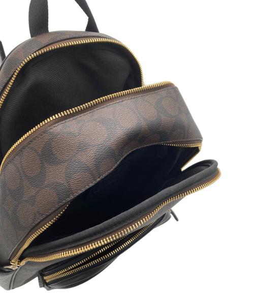 COACH（コーチ）COACH (コーチ) シグネチャー コート バックパック ブラウンの古着・服飾アイテム