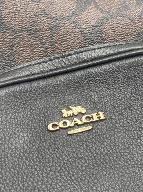 COACH（コーチ）COACH (コーチ) シグネチャー コート バックパック ブラウンの古着・服飾アイテム
