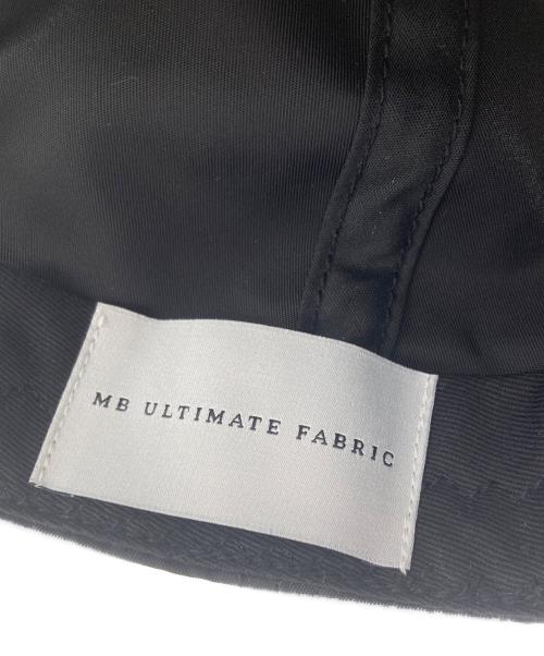 MB ULTIMATE FABRIC（エムビーアルティメットファブリック）MB ULTIMATE FABRIC (エムビーアルティメットファブリック) キャップ ブラックの古着・服飾アイテム