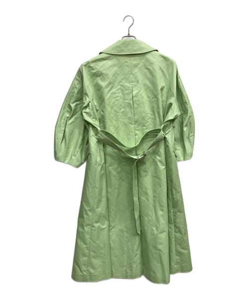 Ameri（アメリ）AMERI (アメリ) トレンチコート グリーン サイズ:Sの古着・服飾アイテム
