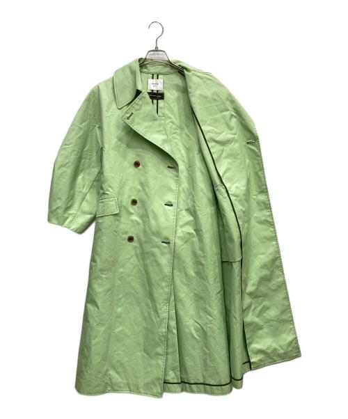 Ameri（アメリ）AMERI (アメリ) トレンチコート グリーン サイズ:Sの古着・服飾アイテム