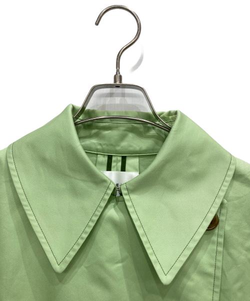 Ameri（アメリ）AMERI (アメリ) トレンチコート グリーン サイズ:Sの古着・服飾アイテム