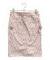 Christian Dior (クリスチャン ディオール) ライトストーンミニスカート ピンク サイズ:36：30000円
