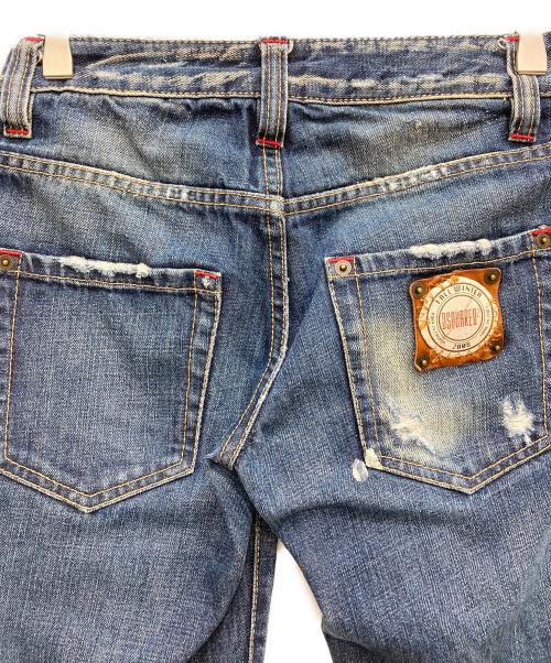 DSQUARED2（ディースクエアード）DSQUARED2 (ディースクエアード) デニムパンツ インディゴ サイズ:Sの古着・服飾アイテム