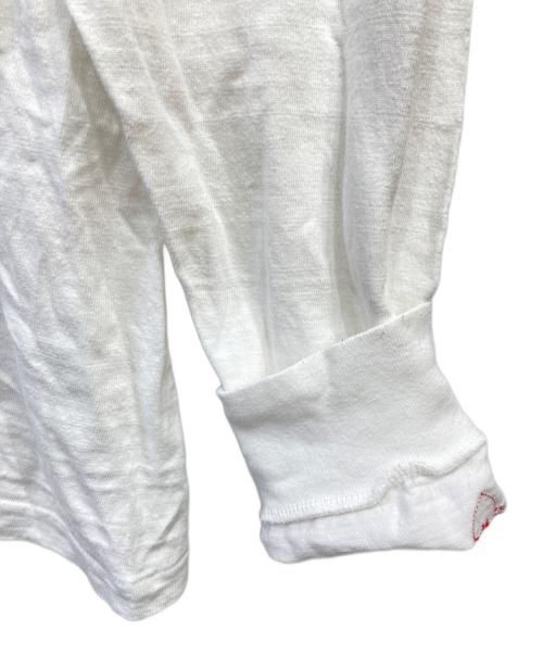 HUMAN MADE（ヒューマンメイド）HUMAN MADE (ヒューマンメイド) 長袖カットソー ホワイト サイズ:XXLの古着・服飾アイテム