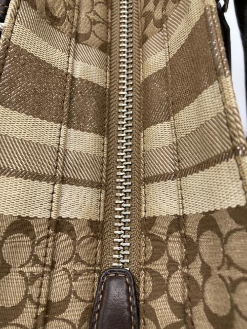 COACH（コーチ）COACH (コーチ) ハンドバッグ ベージュの古着・服飾アイテム