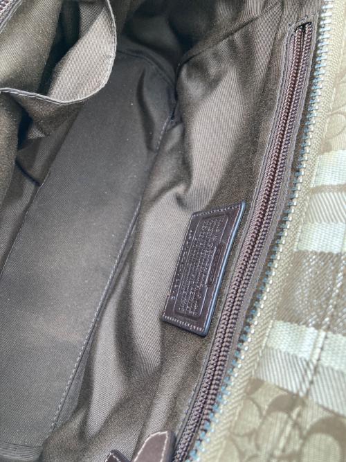 COACH（コーチ）COACH (コーチ) ハンドバッグ ベージュの古着・服飾アイテム