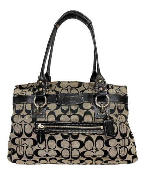 COACH（コーチ）COACH (コーチ) ハンドバッグ ブラックの古着・服飾アイテム