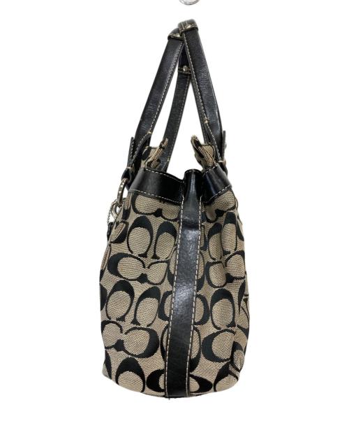 COACH（コーチ）COACH (コーチ) ハンドバッグ ブラックの古着・服飾アイテム