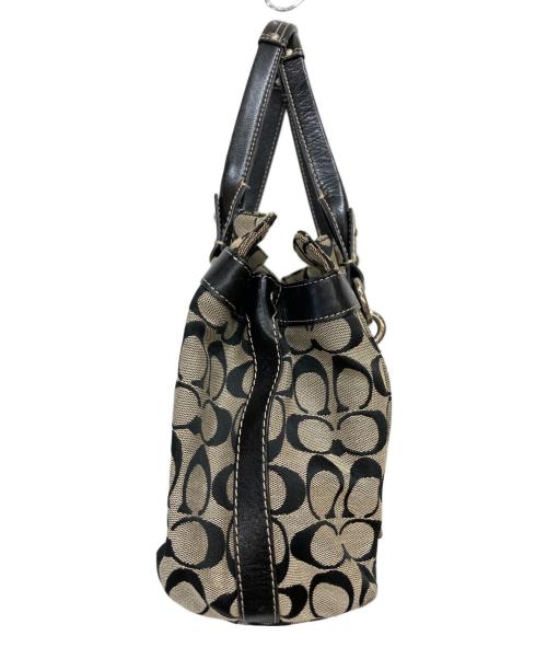 COACH（コーチ）COACH (コーチ) ハンドバッグ ブラックの古着・服飾アイテム