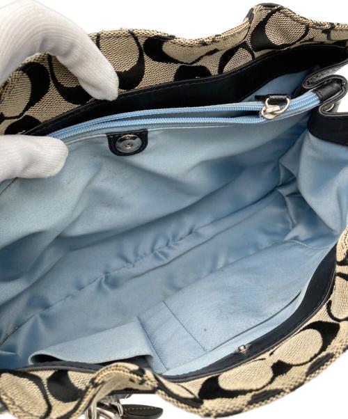 COACH（コーチ）COACH (コーチ) ハンドバッグ ブラックの古着・服飾アイテム