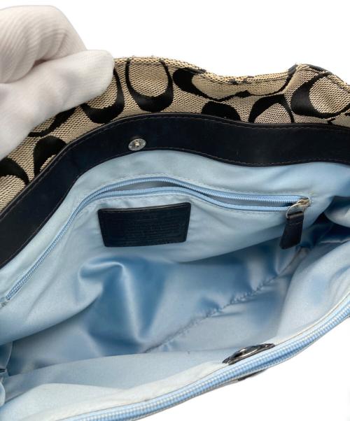 COACH（コーチ）COACH (コーチ) ハンドバッグ ブラックの古着・服飾アイテム