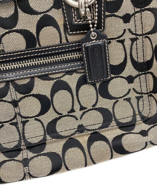 COACH（コーチ）COACH (コーチ) ハンドバッグ ブラックの古着・服飾アイテム