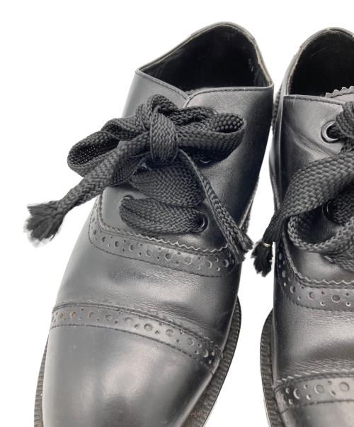COMME des GARCONS（コムデギャルソン）COMME des GARCONS (コムデギャルソン) ウィングチップシューズ ブラック サイズ:23cmの古着・服飾アイテム