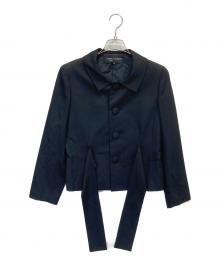 COMME des GARCONS NOIR（コムデギャルソン ノワール）の古着「ジャケット」｜ブラック