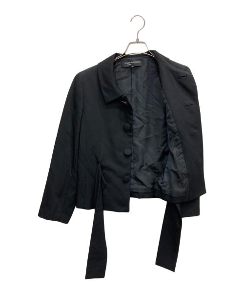 COMME des GARCONS NOIR（コムデギャルソン ノワール）COMME des GARCONS NOIR (コムデギャルソン ノワール) ジャケット ブラック サイズ:Sの古着・服飾アイテム