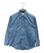 MADISON BLUEマディソンブルー）の古着「HAMPTON CHAMBRAY SHIRT」｜ブルー