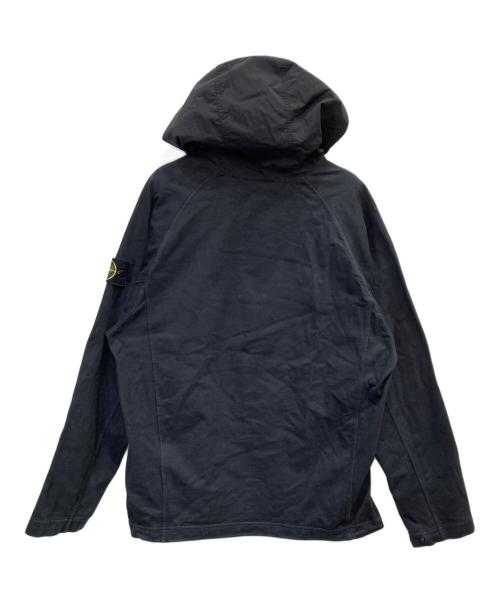 STONE ISLAND（ストーンアイランド）STONE ISLAND (ストーンアイランド) GARMENT DYED SMOCK ブラック サイズ:Mの古着・服飾アイテム