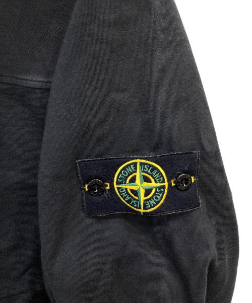 STONE ISLAND（ストーンアイランド）STONE ISLAND (ストーンアイランド) GARMENT DYED SMOCK ブラック サイズ:Mの古着・服飾アイテム