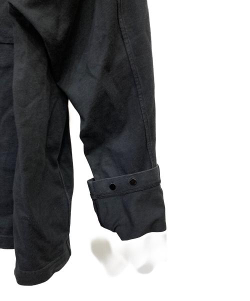 STONE ISLAND（ストーンアイランド）STONE ISLAND (ストーンアイランド) GARMENT DYED SMOCK ブラック サイズ:Mの古着・服飾アイテム