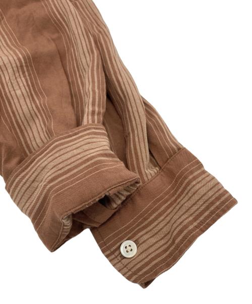 WACKO MARIA（ワコマリア）WACKO MARIA (ワコマリア) オープンカラーシャツ ブラウン サイズ:Mの古着・服飾アイテム