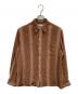 WACKO MARIA（ワコマリア）の古着「オープンカラーシャツ」｜ブラウン