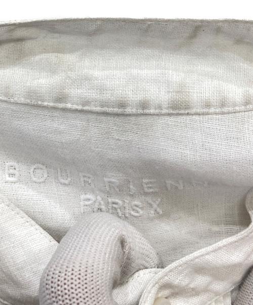 BOURRIENNE（ブリエンヌ）BOURRIENNE (ブリエンヌ) リネンシャツ ホワイト サイズ:Sの古着・服飾アイテム