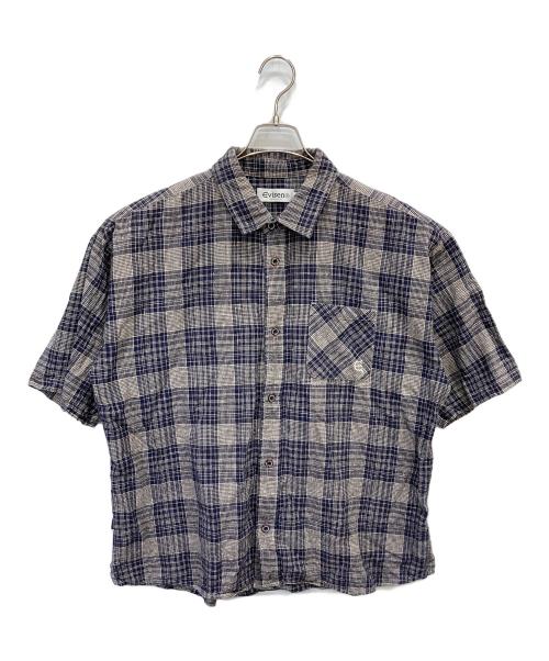EVISEN（エビセン）EVISEN (エビセン) 半袖シャツ ネイビー サイズ:Lの古着・服飾アイテム