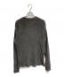 RRL (ダブルアールエル) HENLEY NECK THERMAL SHIRTS グレー サイズ:M：18000円