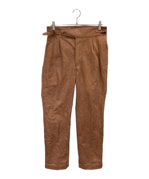 OLD JOE（オールドジョー）OLD JOE (オールドジョー) SIDEBUCKLE GURKHA TROUSER ブラウン サイズ:30の古着・服飾アイテム