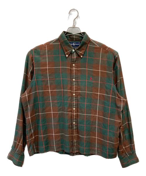 RALPH LAUREN（ラルフローレン）RALPH LAUREN (ラルフローレン) ボタンダウンシャツ グリーン サイズ:XLの古着・服飾アイテム