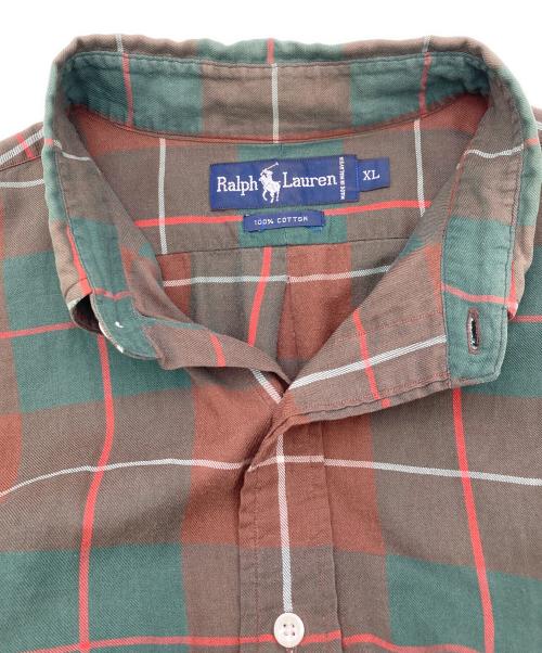 RALPH LAUREN（ラルフローレン）RALPH LAUREN (ラルフローレン) ボタンダウンシャツ グリーン サイズ:XLの古着・服飾アイテム