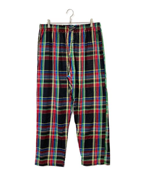 POLO RALPH LAUREN（ポロ・ラルフローレン）POLO RALPH LAUREN (ポロ・ラルフローレン) チェックパンツ ブラック サイズ:XLの古着・服飾アイテム