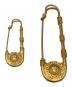 VERSACE (ヴェルサーチェ) ２連セーフティピン ゴールド：10000円