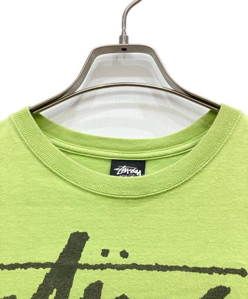 stussy（ステューシー）stussy (ステューシー) Tシャツ グリーン サイズ:Mの古着・服飾アイテム