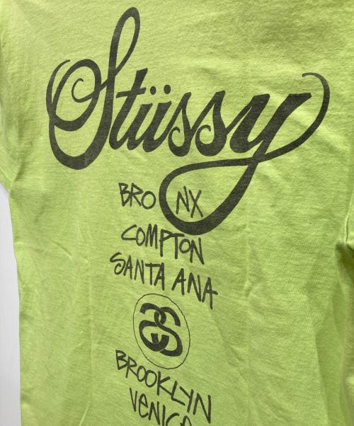 stussy（ステューシー）stussy (ステューシー) Tシャツ グリーン サイズ:Mの古着・服飾アイテム