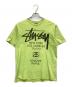stussy（ステューシー）の古着「Tシャツ」｜グリーン