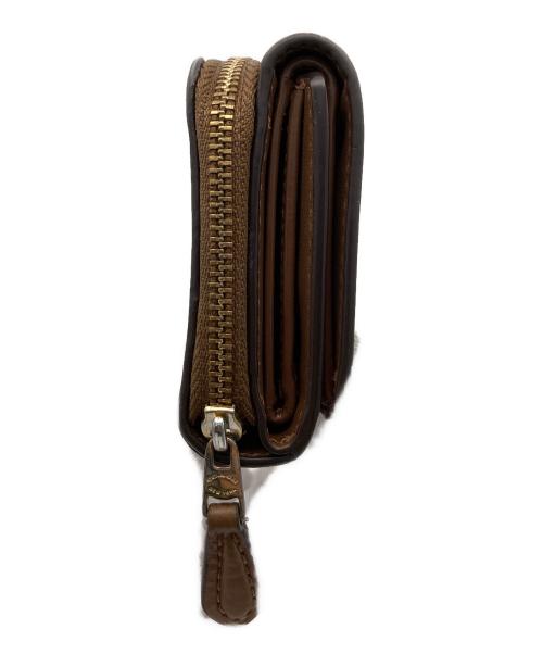 COACH（コーチ）COACH (コーチ) 3つ折り財布 ブラウンの古着・服飾アイテム