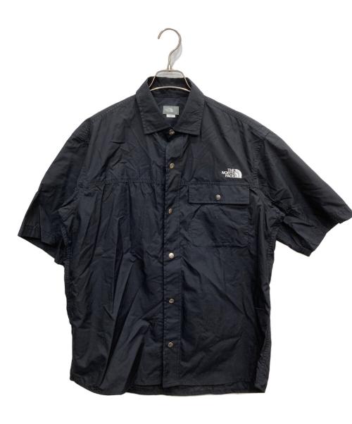 THE NORTH FACE（ザ ノース フェイス）THE NORTH FACE (ザ ノース フェイス) ショートスリーブヌプシシャツ ブラック サイズ:Mの古着・服飾アイテム