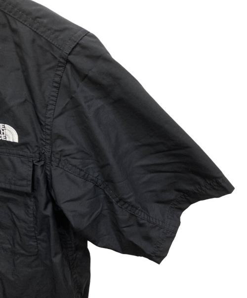 THE NORTH FACE（ザ ノース フェイス）THE NORTH FACE (ザ ノース フェイス) ショートスリーブヌプシシャツ ブラック サイズ:Mの古着・服飾アイテム