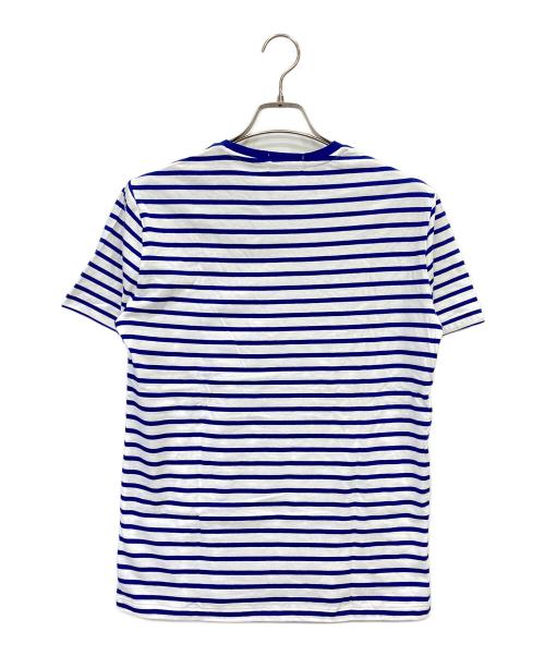 POLO RALPH LAUREN（ポロ・ラルフローレン）POLO RALPH LAUREN (ポロ・ラルフローレン) ポロベアボーダーTシャツ ブルー サイズ:Mの古着・服飾アイテム