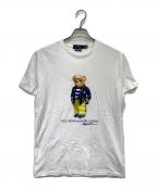POLO RALPH LAURENポロ・ラルフローレン）の古着「ポロベアプリントTシャツ」｜ホワイト