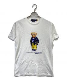 POLO RALPH LAUREN（ポロ・ラルフローレン）の古着「ポロベアプリントTシャツ」｜ホワイト