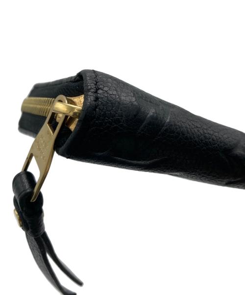 LOUIS VUITTON（ルイ ヴィトン）LOUIS VUITTON (ルイ ヴィトン) ラウンドファスナー財布 ノワールの古着・服飾アイテム