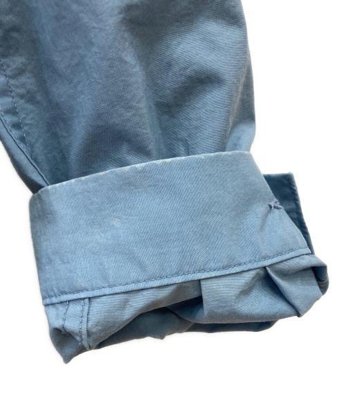 DANTON（ダントン）DANTON (ダントン) ノーカラージャケット ブルー サイズ:Ⅼの古着・服飾アイテム