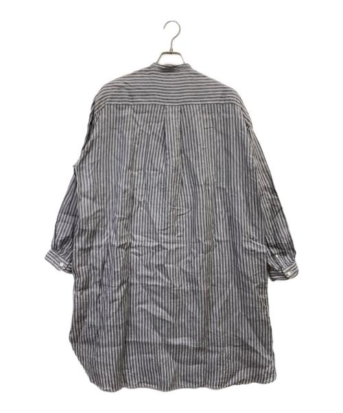 Gymphlex（ジムフレックス）Gymphlex (ジムフレックス) リネンシャツワンピース グレー サイズ:14の古着・服飾アイテム