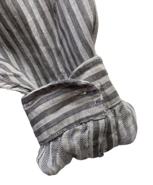 Gymphlex（ジムフレックス）Gymphlex (ジムフレックス) リネンシャツワンピース グレー サイズ:14の古着・服飾アイテム